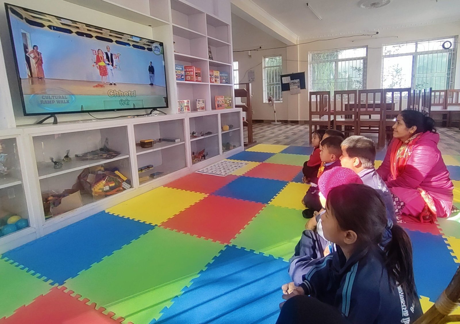 Library at NaraTika CLC