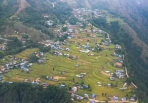 okhaldhunga arieal view