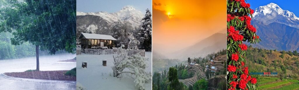 okhaldhunga seasons collage