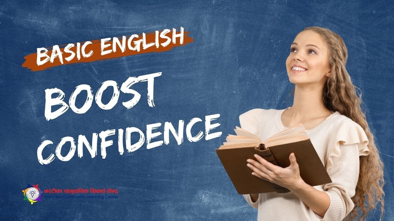 learning basic english to Boost Confidence